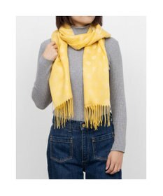 UNBILLION カシュネ cache nez / ドット柄ジャカードストール