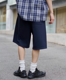 WEGO 【ユニセックス着用ITEM/SMサイズ展開/ウエストゴム】スウェットバギーショーツ