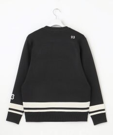 23区GOLF 【MEN】【ウォッシャブル】グラフィックダブルジャガードニット