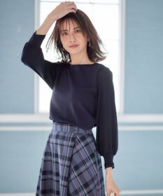 ANY SIS 【洗える】異素材コンビ ニット