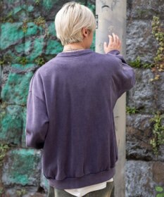 WEGO 【ユニセックス着用ITEM】ケミカルスウェットカーディガン