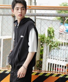 WEGO 【ユニセックス着用ITEM/MLサイズ展開】ノースリジップパーカー