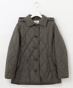 J.PRESS LADIES L 【抗菌防臭】コンパクトタフタプレミアム撥水 ショート アウター