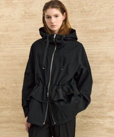 23区 【R(アール)】ナイロンライトワッシャー ペプラム ブルゾン