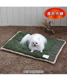 PET PARADISE ペットパラダイス 遠赤外線 マット 《オニオン柄》 角型 80×60cm 小型犬