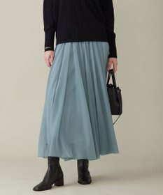 ICB☆雑誌掲載 Sherr Gloss スカート グレー系 サイズ6 新品