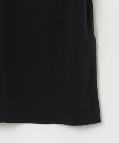 自由区 【カタログ掲載・洗える】フリンジディテールノースリーブ カットソー