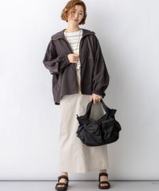 23区 【先行予約】ナイロンタイプライター ダブルジップ ブルゾン