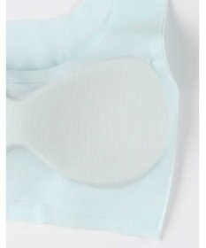 une nana cool 綿混フラット仕上げ　ノンワイヤーブラジャー　　【全サイズ同一価格】