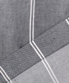 JOSEPH ABBOUD MOUNTAIN 【SPACE／UNISEX】JOE COTTONワイドストライプ シャツ