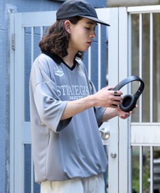 WEGO 【ユニセックス着用ITEM/MLサイズ展開】ドロストゲームシャツプルオーバー