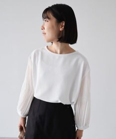 Green Parks マジョリカ袖カットプルオーバー