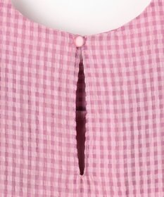 組曲 KIDS 【100㎝】ギンガムサッカー ワンピース