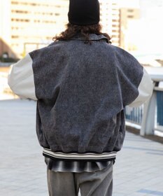 WEGO デニムスタジャン