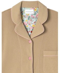 une nana cool 【綿100％】フライスパジャマ　ＭＡＤＥ　ＷＩＴＨ　ＬＩＢＥＲＴＹ　ＦＡＢＲＩＣ