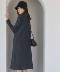 Tiaclasse 【安田美沙子さん着用・新色・XSサイズ追加】リブ切替ニットワンピース