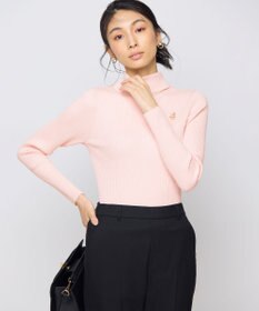 組曲 【前後着用・手洗い可】ELENAスパンコール襟デザイン ニット