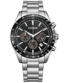 CITIZEN 【光発電エコ・ドライブ搭載】電池交換不要のクロノグラフ CA4764-57E