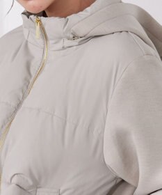 Tiaclasse ファイバーダウン×ダンボール異素材ショートコート