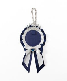 WEGO ティアラリボンロゼットキーホルダー