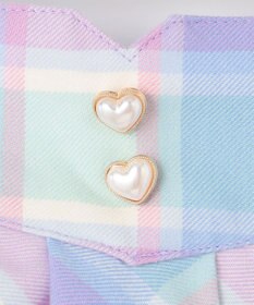 ANY KIDS シャギーチェックスカート