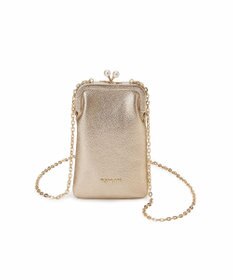 TOPKAPI 【TOPKAPI】シュリンクレザー パール チェーン ショルダー バッグ / スマホショルダー