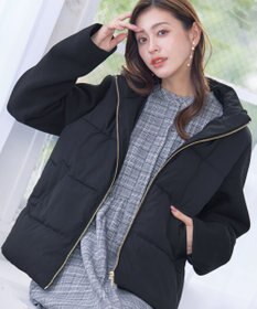 Tiaclasse ファイバーダウン×ダンボール異素材ショートコート