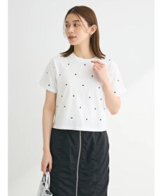 Green Parks ・Ｄｏｕｂｌｅ　Ｆｌａｇｓ　ハート刺繍ＴＥＥ