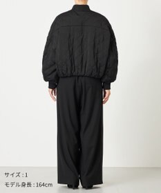 NAVE 【ReNAVE・軽量/手洗い可】ライトキルティングブルゾン