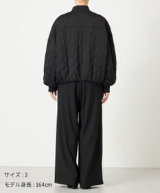 NAVE 【ReNAVE・軽量/手洗い可】ライトキルティングブルゾン