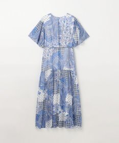 GRACE CONTINENTAL ペイズリーカシュクールワンピース