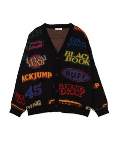 WEGO リラックスフィットパターンカーディガン