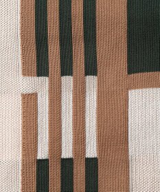 TRICOTE ブロックチェックトートバッグ【軽くて丈夫・A4対応】