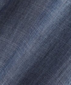 自由区 【洗える・XSサイズあり】テンセルリネンデニム ワンピース