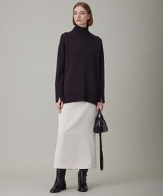 ICB 【新色追加・WEB限定カラーあり】 ソフトカシミヤミックス ハイネックニット