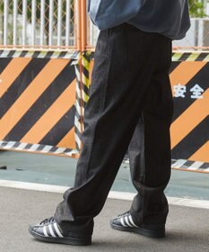 WEGO 【ウエストゴム/SMLサイズ展開】デニムイージーストレートパンツ2