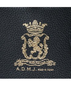 A.D.M.J. 【牛革】モーツァルト/スパニッシュレザーバイカラー金ボタントートS