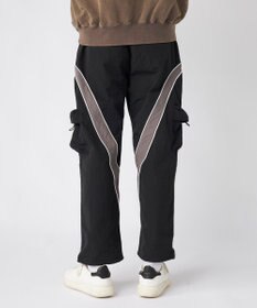 OP／FILA 【Kappa】ワイドシルエット バンダトラックパンツ