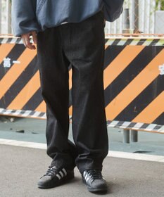 WEGO 【ウエストゴム/SMLサイズ展開】デニムイージーストレートパンツ2