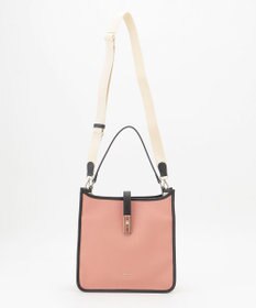 LA BAGAGERIE スクエアレザー2WAYショルダーバッグ