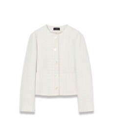 JOSEPH 【WEB&OUTLET限定】ツイスティングツウィード　ノーカラージャケット