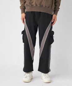 OP／FILA 【Kappa】ワイドシルエット バンダトラックパンツ