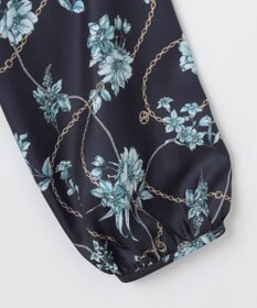 ANY SIS L 【洗える】スカーフデザインプリント ワンピース