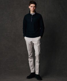 JOSEPH ABBOUD 【キングサイズ・上質感/ストレッチ/イージーケア】キャリーマンツイルジャカードドレス Tシャツ