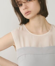 GRACE CONTINENTAL オーガン切替サロペ