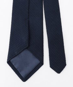 J.PRESS MEN 【KUSKA×J.PRESS ALL HANDMADE GRENADINE COLLECTION】ダークネイビー無地 ネクタイ