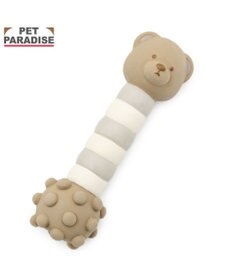 PET PARADISE ペットパラダイス くまちゃん  ラテックス トイ 《ブラウン》