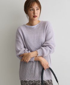 CRAFT STANDARD BOUTIQUE シアーモヘヤライクニットプルオーバー