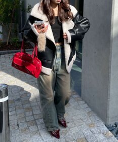 WEGO ボアフライトジャケット