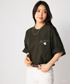 OP／FILA 【Ocean Pacific】ミッキー/水陸両用ビッグTシャツ/ユニセックス
